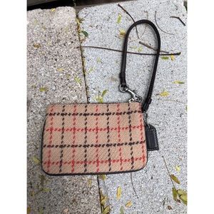 Coach winter wristlet